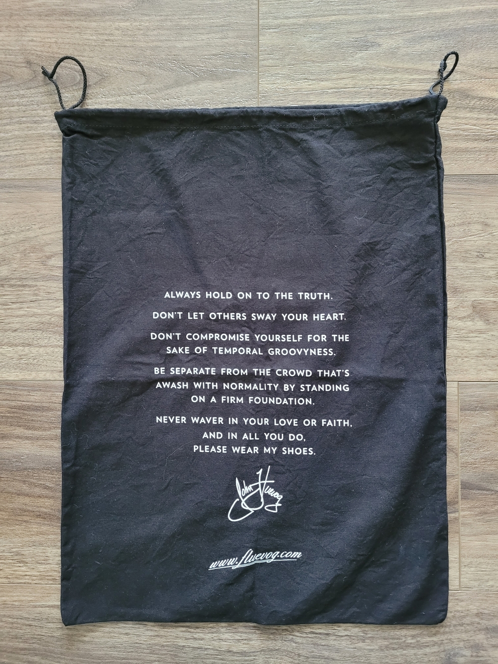 John Fluevog Dust Bag